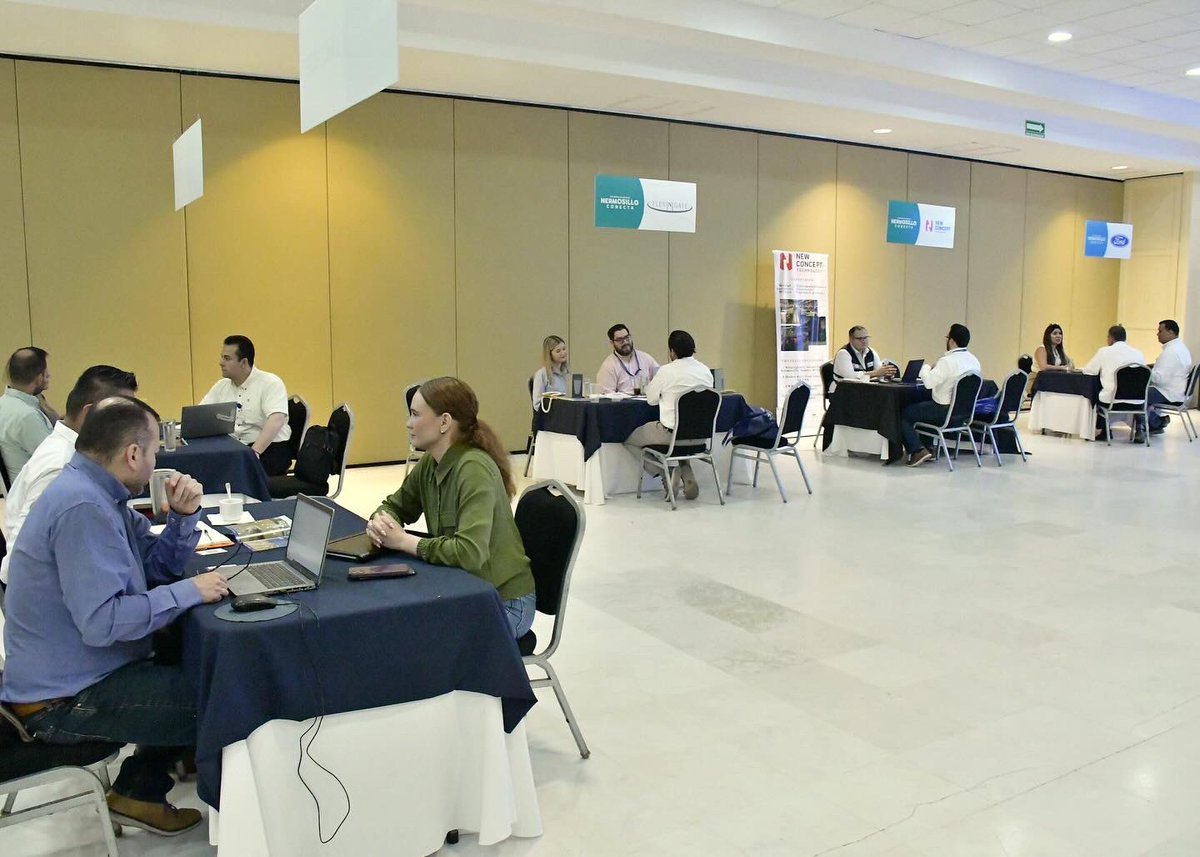 CanacintraHmo's tweet photo. Acudimos a la más reciente edición de #HermosilloConecta del sector automotriz.

Un extraordinario encuentro de negocios que reunió a empresas nacionales, internacionales y proveedores locales; fomentando el empleo y generando oportunidades comerciales sólidas.

#CANACINTRAHmo⚙️ https://t.co/54y4T57LIi