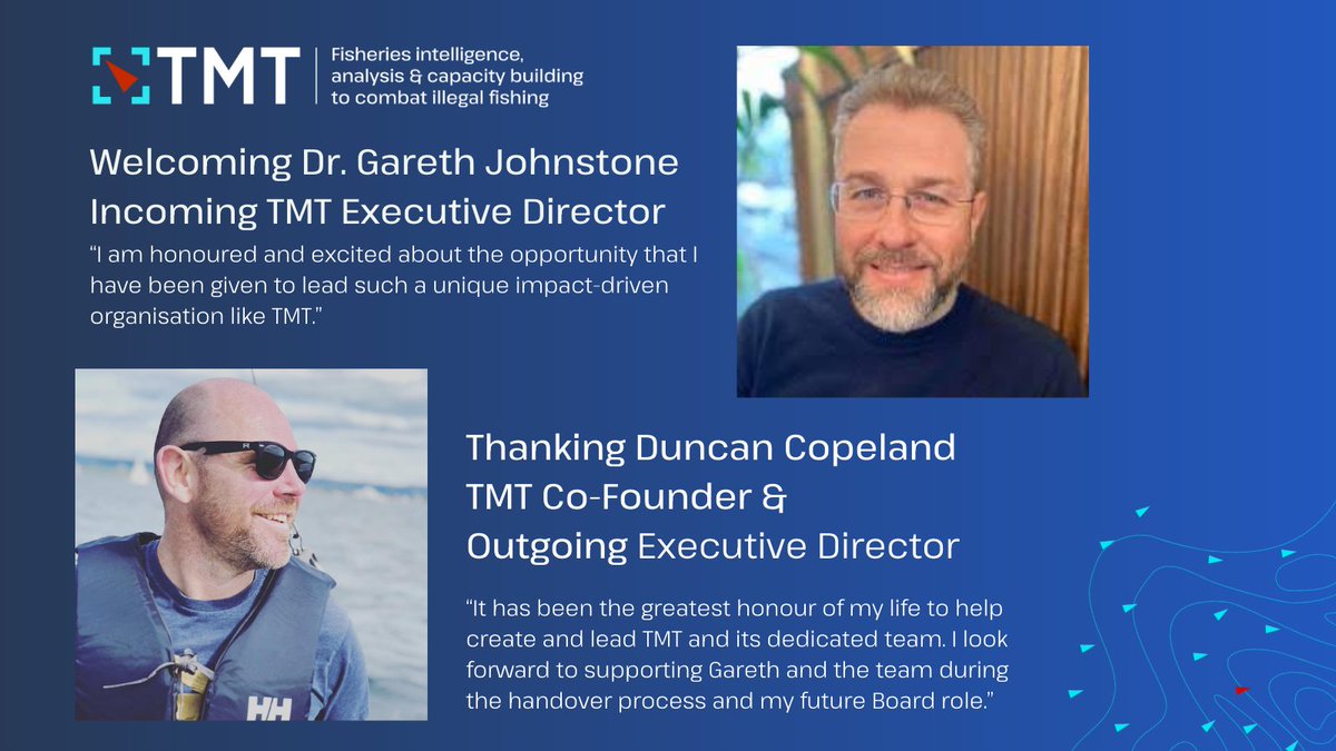 TMT is pleased to announce the appointment of Dr. Gareth Johnstone as our new Executive Director, effective 1 July 2024.

Full story here: tm-tracking.org/post/tmt-welco…

More 👇