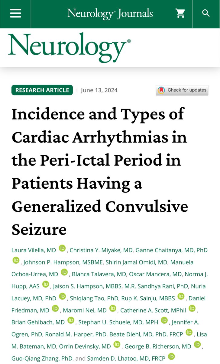 Chaitanya Ganne (@ganne_chaitanya) on Twitter photo A great opportunity to work with and learn from Dr. Laura Vilella: markers of seizure severity are not related to seizure-induced arrhythmias of interest. Occult cardiac abnormalities may be linked to their occurrence. #sudep #epilepsy <a href="/GreenJournal/">Neurology Journal</a> A great opportunity to work with and learn from Dr. Laura Vilella: markers of seizure severity are not related to seizure-induced arrhythmias of interest. Occult cardiac abnormalities may be linked to their occurrence. #sudep #epilepsy <a href="/GreenJournal/">Neurology Journal</a>