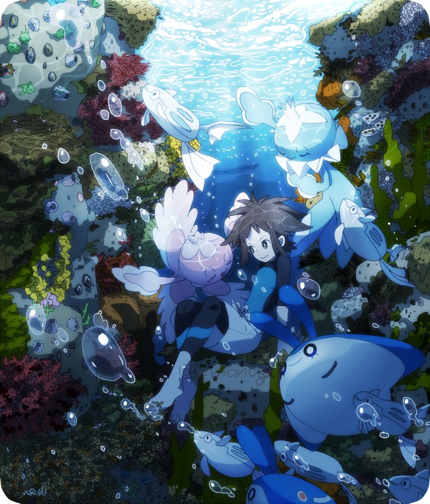 ポケモン「ポケモン関連のフォロワーさんが増えてきたので過去のポケモン絵再放送しちゃお…! 」|のげしのイラスト