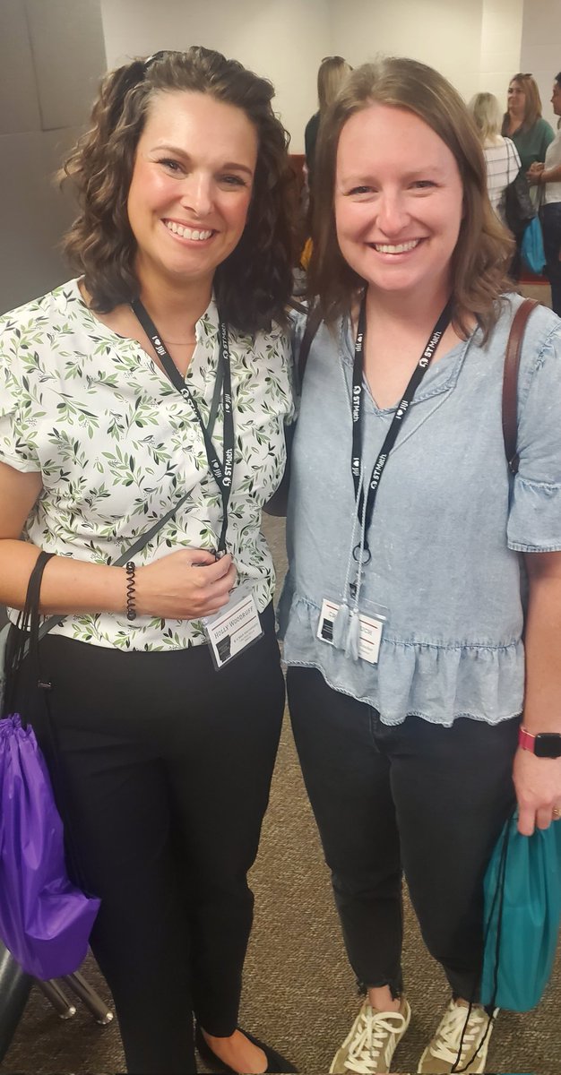 HollyHacksMath's tweet image. At the opening session of #CGImath24 I ran into this beautiful lady---a very pleasant #blastfromthepast! 

YEARS ago she interned in my classroom at Ward Central. 🥰 I&apos;m so glad we spotted each other across the room a decade later! 🙌