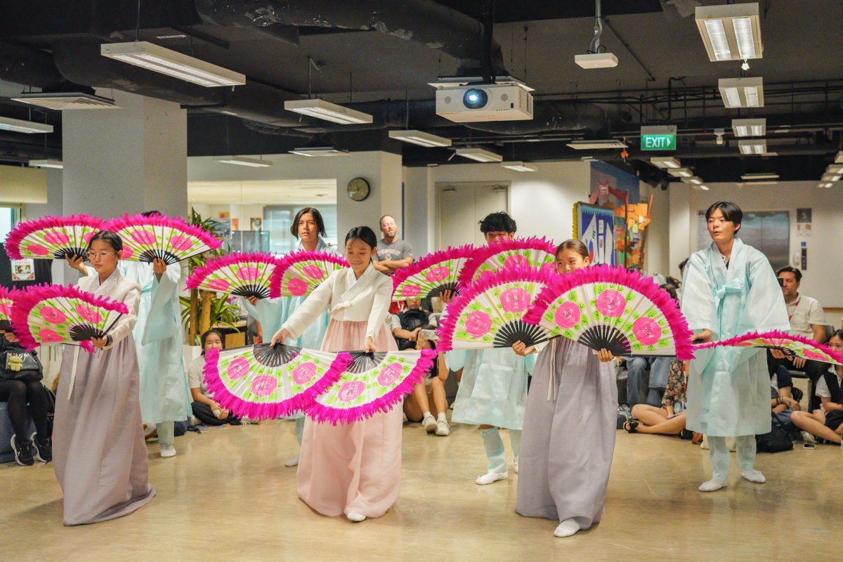 In celebration of the cultural diversity at CIS, this year, students from our Korean Cultural and Service CAS group performed two dances unique to their heritage.