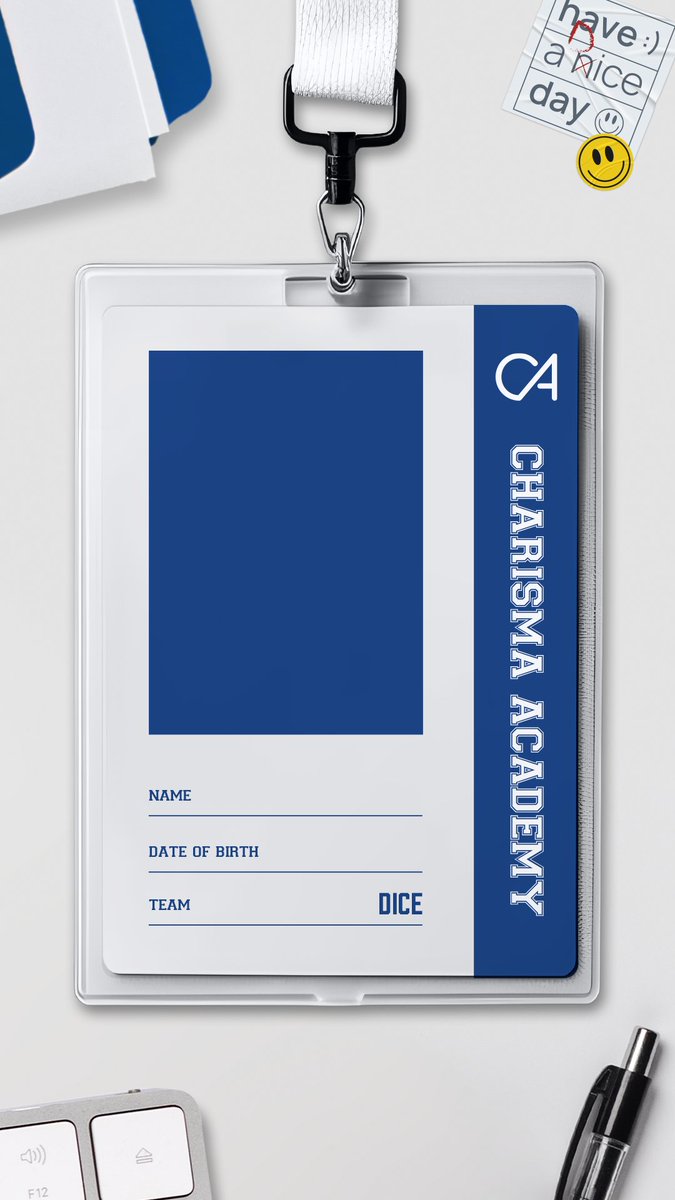 DICE_SONRAY's tweet photo. Welcome to Charisma Academy
เปิดรับสมัครเพื่อนใหม่ 📋

ชวนทุกคนมาเป็นนักเรียนด้วยกัน!
ทำ STUDENT ID CARD ได้แล้วที่นี่ หรือ IG: DICE.SONRAY พวกเรารอเจอเพื่อนใหม่อยู่นะ ✨

#DICE_โคตรชอบเลย���่ะ
#DICE_SONRAY
#SONRAYMUSIC https://t.co/PLKGOaetYU