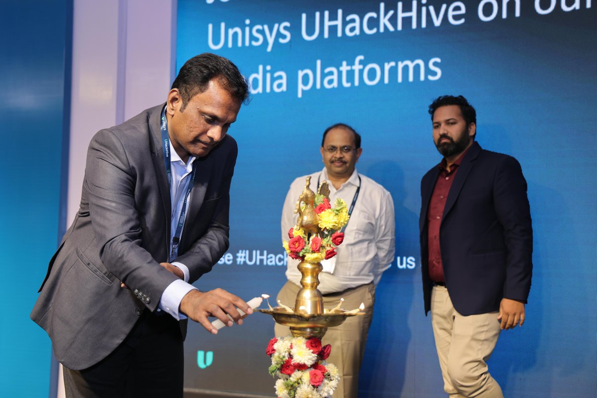 unisys's tweet photo. We are excited to announce the winners of the #UHackHive hackathon under the #UnisysInnovationProgram! After two months and 2,864 registrants, 5 teams stood out and won awards in various categories. Congrats to all winners and participants! https://t.co/NQxh2rH6PR