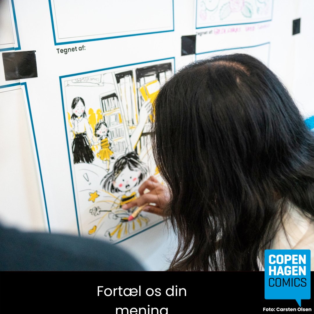 Hvad er dit bedste minde fra Copenhagen Comics 2024? Del din oplevelse med os her: 159057d0.forms.app/evaluering2024