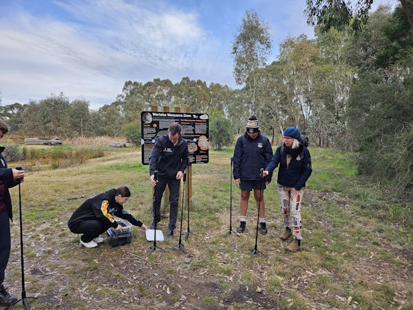 Last week we hosted 'Galka', a two-day STEAM camp for local First Nations youth, in partnership with Djaara. Students from four schools worked on collaborative projects while learning from traditional environmental and cultural specialists.

More info: bit.ly/3VMHkqu