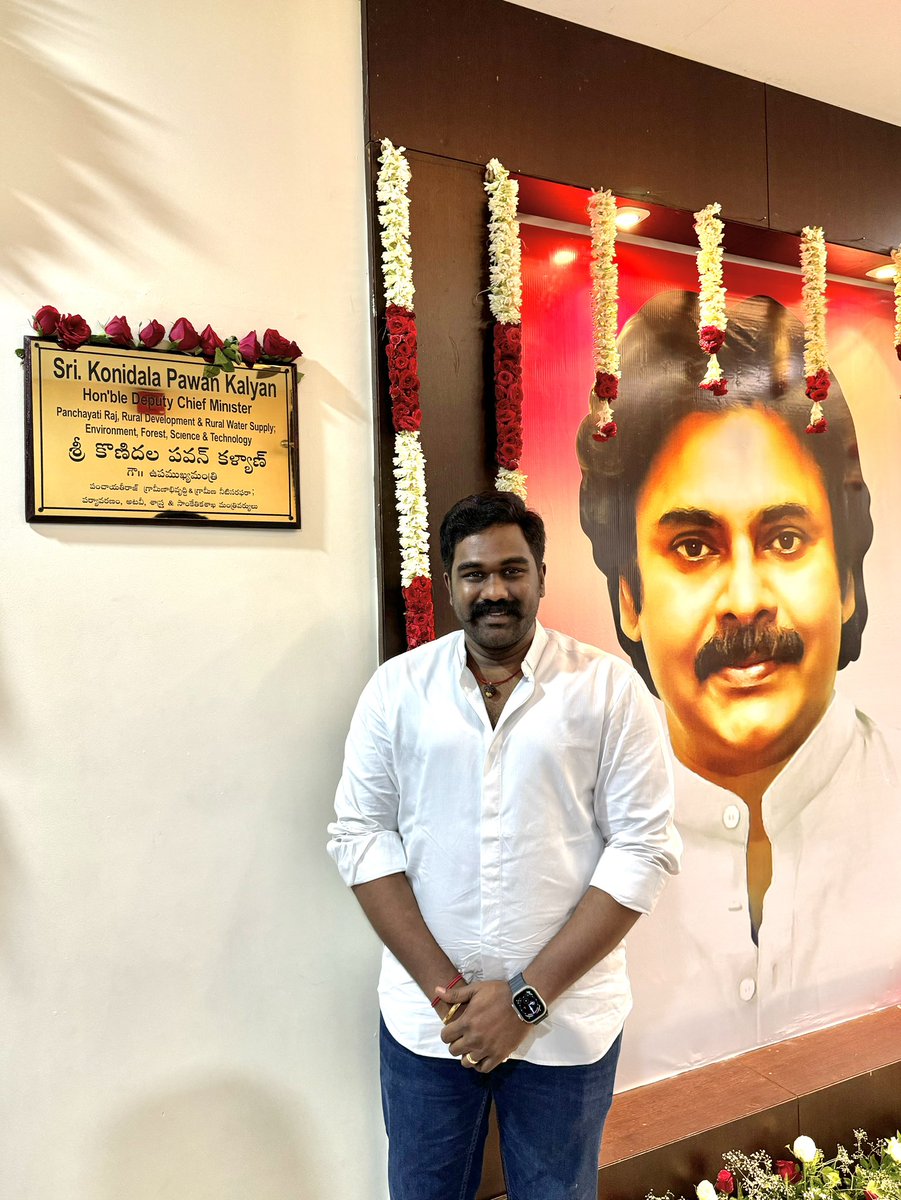Congratulations to Andhra Pradesh People. You are about to witness a golden era under the leadership of <a href="/PawanKalyan/">Pawan Kalyan</a> garu, Deputy Chief Minister of Andhra Pradesh. 

#PawanKalyanAneNenu