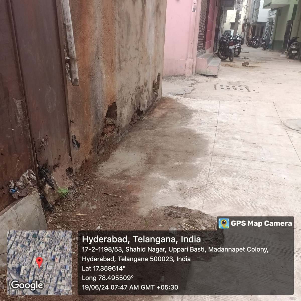 Amoh_C7's tweet photo. @mdadilhussain_ @GHMCOnline Complaint attended https://t.co/FVZux42zBL