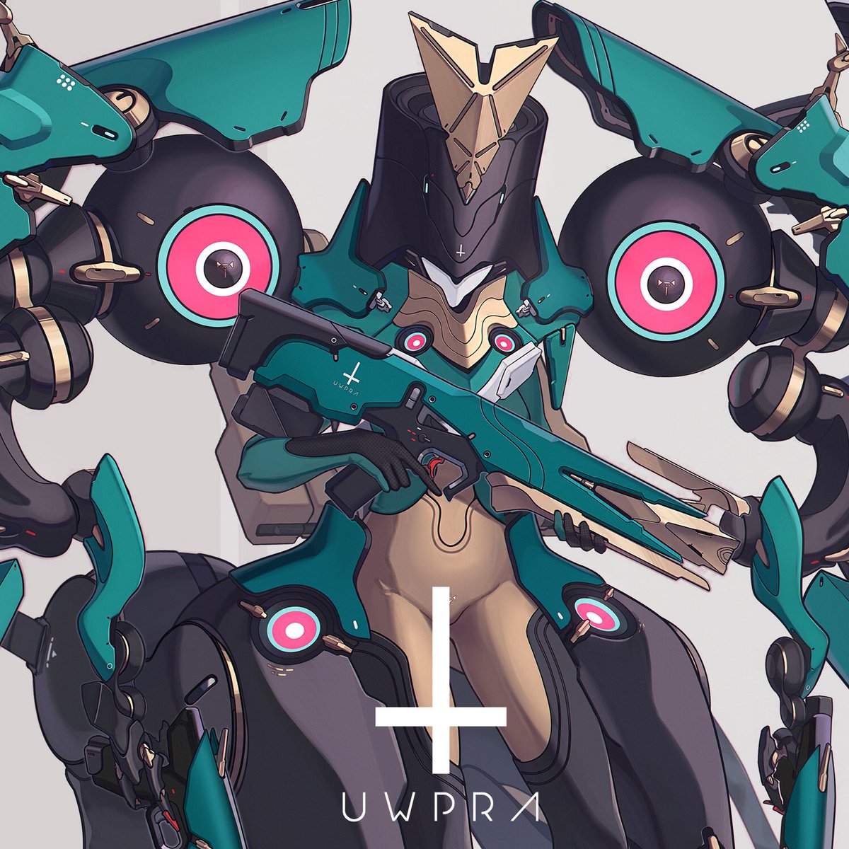 X_Yufsky's tweet photo. UWPRA Lt. Dorottyya
#メカ娘　#武器娘 https://t.co/Psl2Z6kr3b
