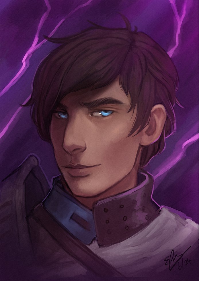 Commission over on my art discord for ColoradoBlues! Coms still open; Contact info here: elzart.carrd.co
 #character #art