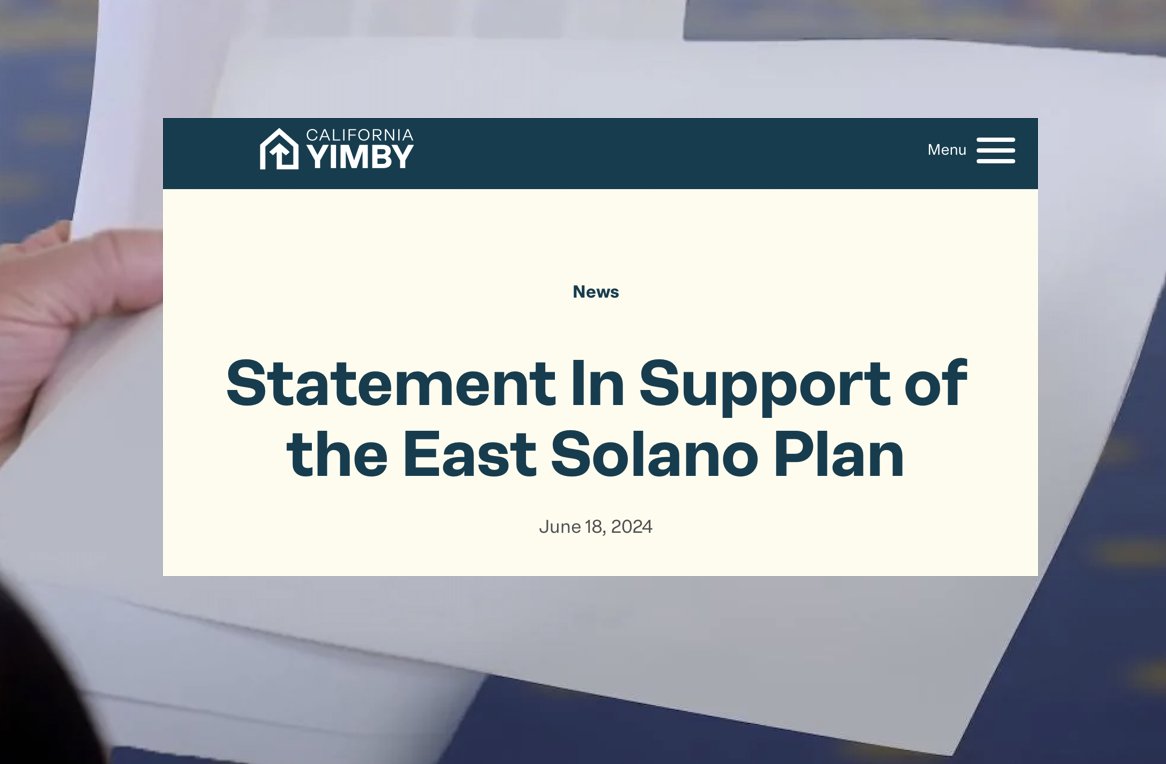 All the pro-infill, anti-sprawl YIMBYs right now