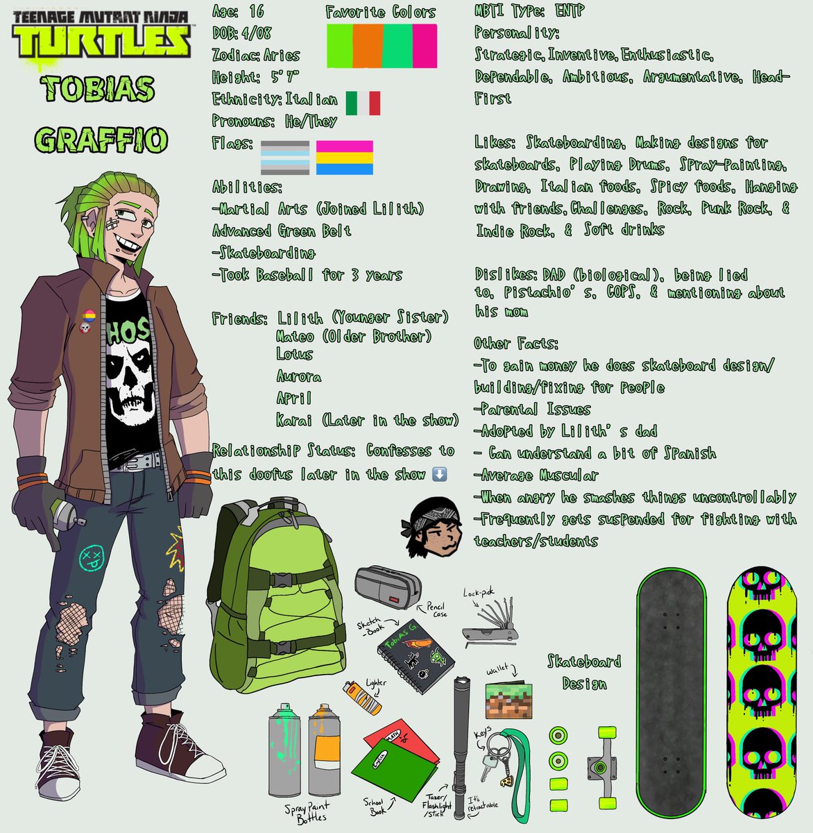 lilcreature_7's tweet photo. Have a serving of Tobias

#TMNT2012oc #TMNT2012 #TMNT https://t.co/S5aq4ffFmf