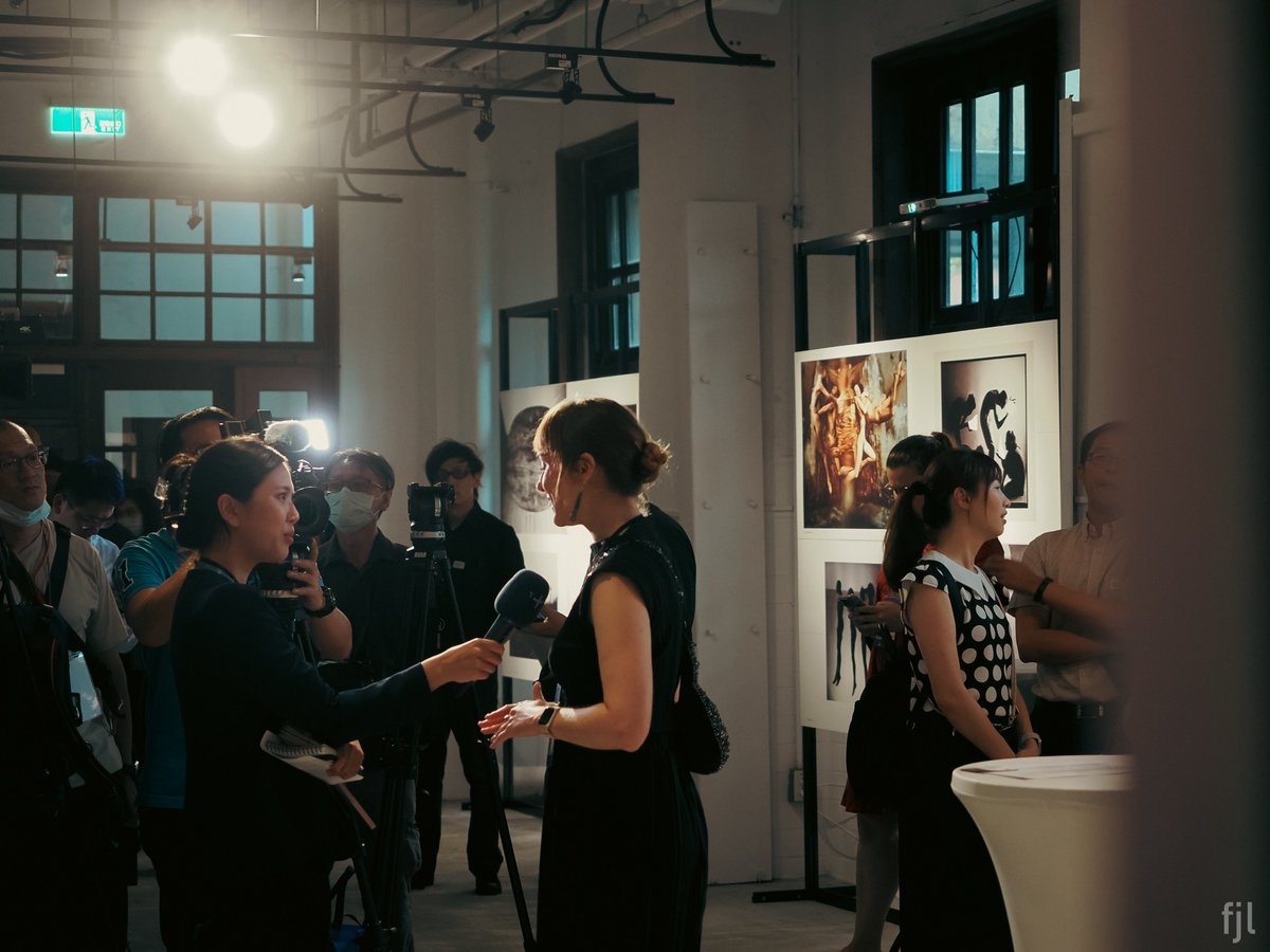 CzechCentreTP's tweet photo. It's official!!! The Czech Center Taipei was launched on Friday 14th with the exhibition named A Short Story of Czech Photography! Taiwanese Vice President Hsiao Bi-khim and Senate Vice President Jiří Drahoš were present. The exhibition will last until June 23rd. https://t.co/XbvK9LyXrI