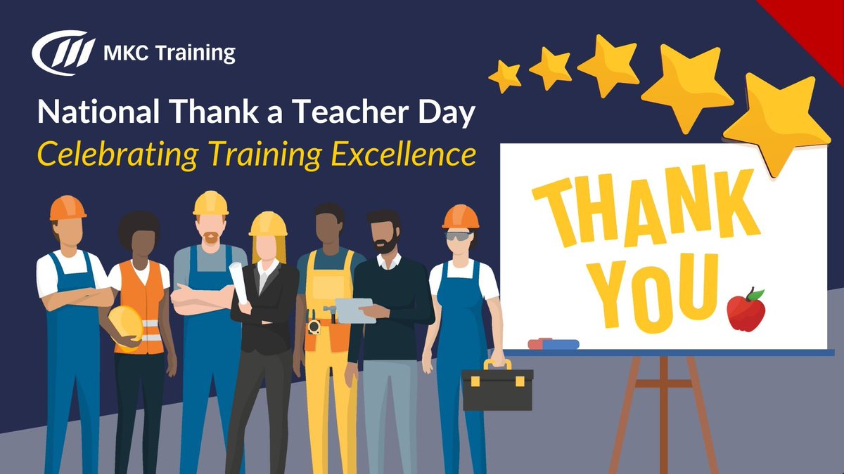 MKC Training (@mkctraining) on Twitter photo "A big shout out to all our lecturers, trainers and support teams at MKC Training who engage, motivate and inspire our learners – keep doing what you are doing!" Will Mitchell Head of Line of Business at <a href="/MKCTraining/">MKC Training</a>.
#ThankATeacher #TrainingExcellence #TeacherAppreciation "A big shout out to all our lecturers, trainers and support teams at MKC Training who engage, motivate and inspire our learners – keep doing what you are doing!" Will Mitchell Head of Line of Business at <a href="/MKCTraining/">MKC Training</a>.
#ThankATeacher #TrainingExcellence #TeacherAppreciation