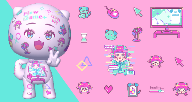 PlayToyverse's tweet photo. 🚨🚨NEW STICKER RELEASE🚨🚨
🆕🎮Loading... New Mode Unlocked! Start again?
--
Sticker Series: New Game+
Type: Gold Sticker Pack
Brand: POPPIN/VIVID*
Available Timeframe: June 19, 2024 – September 17, 2024 (UTC)