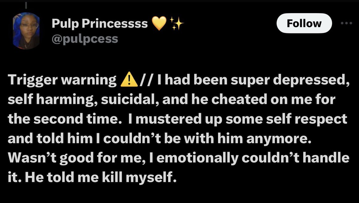 Vboss_13's tweet photo. What would it take to treat your partner as nice as you would love to be treated?💔 https://t.co/8oLo4kDaLY