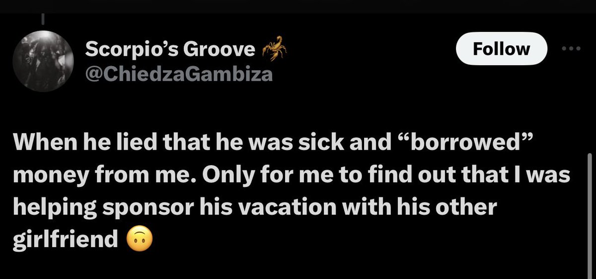 Vboss_13's tweet photo. What would it take to treat your partner as nice as you would love to be treated?💔 https://t.co/8oLo4kDaLY