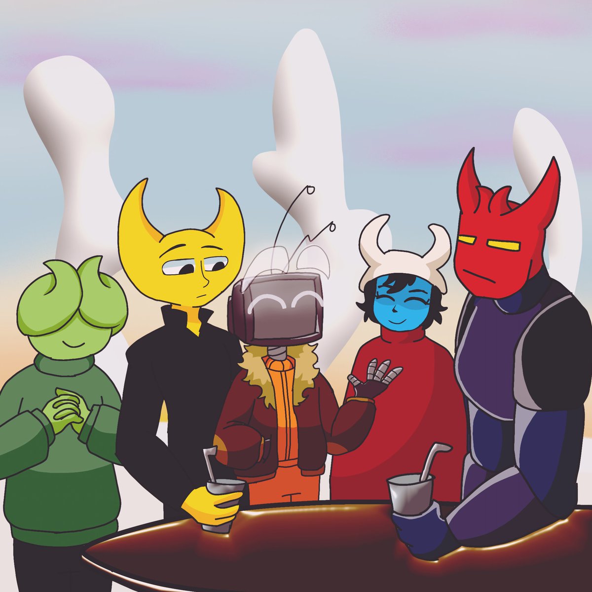 ratitafregona's tweet image. El vídeo de hylics lo ame tanto que ame dibujar esto. Buen video de @NautTv se los recomiendo.
Y me voy a dormir ya 
Buenas noches a todos 
#digitlart