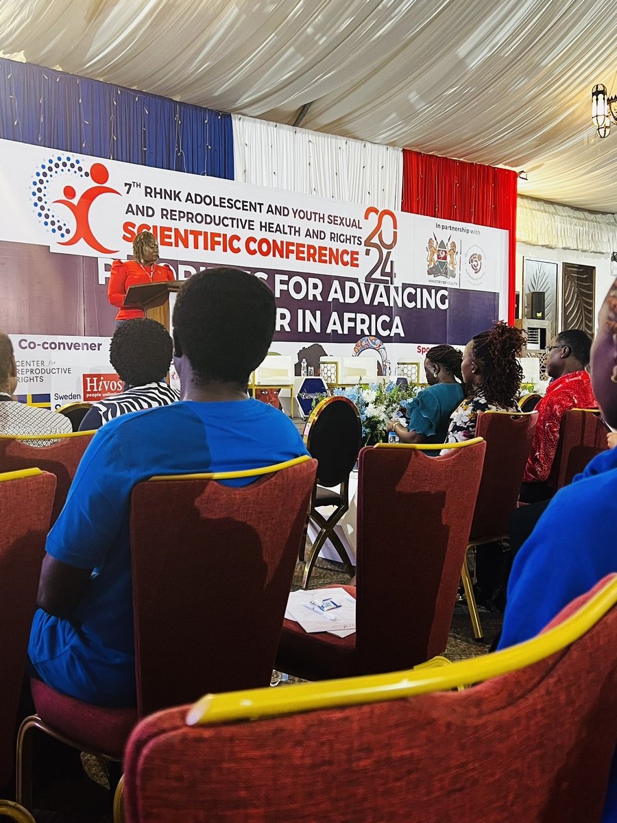 We usher Day 1 of #RHNKConference2024 kickstarts with the Spotlight Speaker, Halima Abba from Royal Danish Embassy making her speech where she is highlighting on how youths can grab opportunities #RHNKConference2024
#WhatYouthWant
#Priorities4AYSRHR
<a href="/rhnkorg/">Reproductive Health Network Kenya</a> <a href="/OdhiamboOlela/">Tonny Olela 🇺🇳</a>