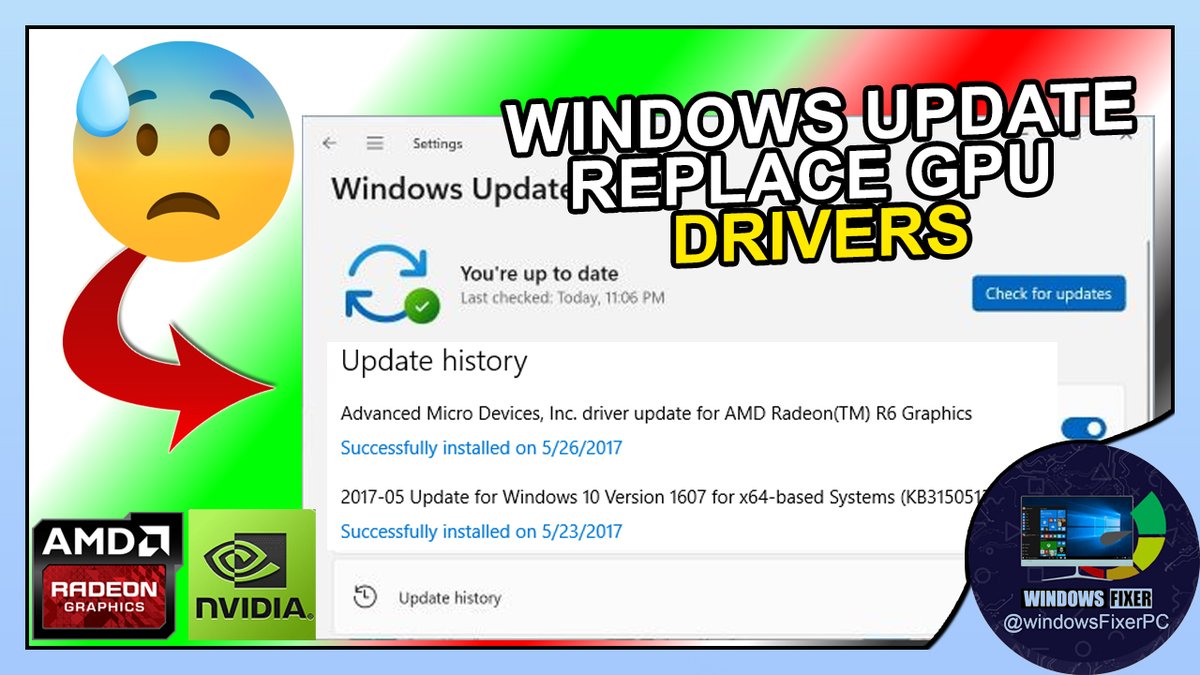 FixerWindows's tweet image. Windows Update Renamed Your GPU? Don't Panic! Fix It Yourself youtu.be/3QMaMPw2Hss?si… #amd #nvidia #gpudrivers