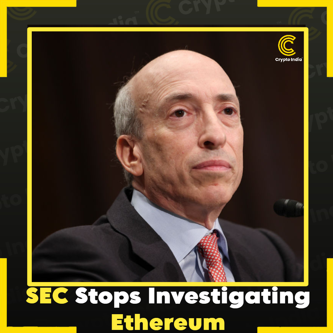 🚨BREAKING: 🇺🇸US SEC Stops Investigating #Ethereum