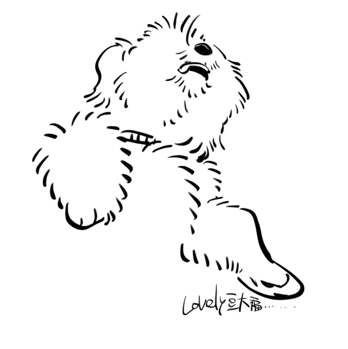 @ku101013bo 肉球豆大福prettydog……thank you………… 