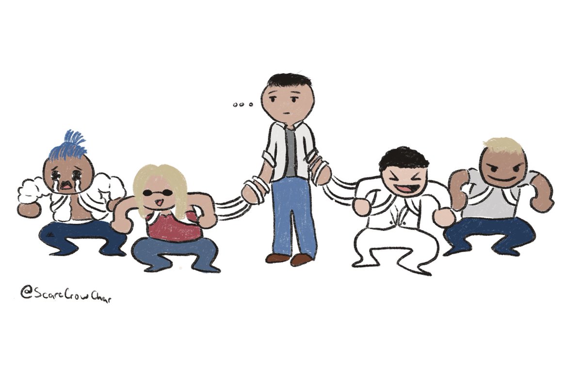 ScareCrowChar's tweet photo. Vaya semanita de mi mafia favorita Benjamin ya no se volvera a ir de vacaciones 
#spainrpfanart #benjaminStewart #jacobSmith https://t.co/MVwn1Djvuk