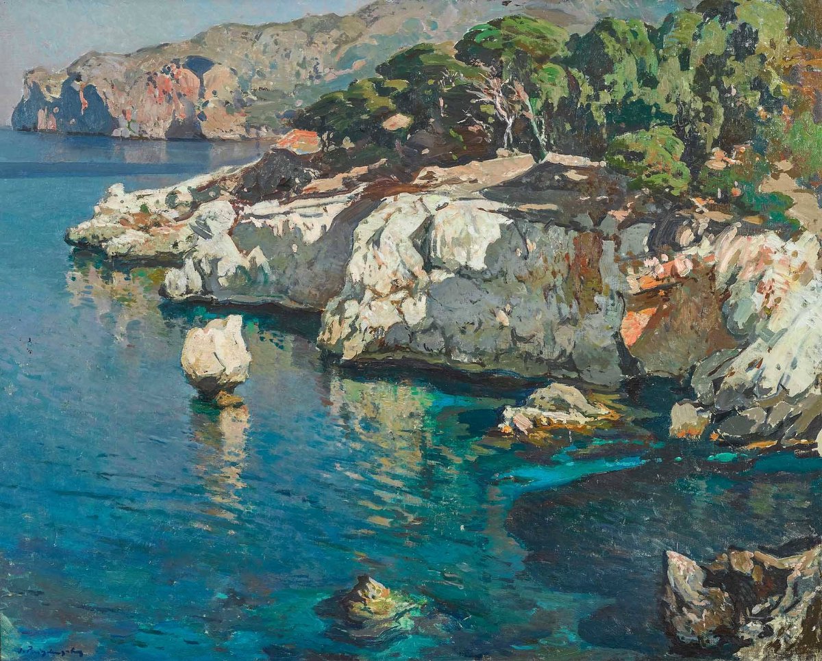 sylvainsarrailh's tweet photo. The coastal landscapes of Josep Puigdengolas Barella (1906-1987) : https://t.co/O0MykEuBok
