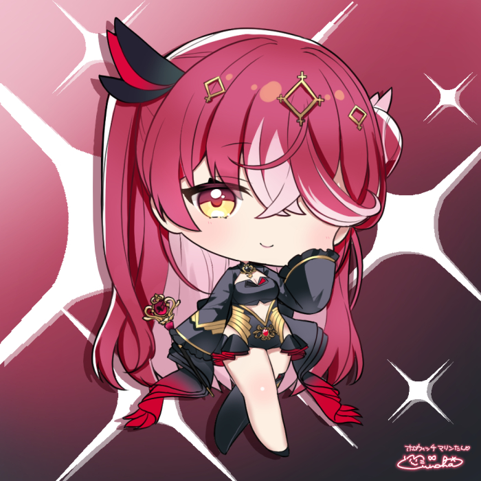 ホロウィッチの魔法少女マリンちゃん🏴‍☠️💗 #マリンのお宝