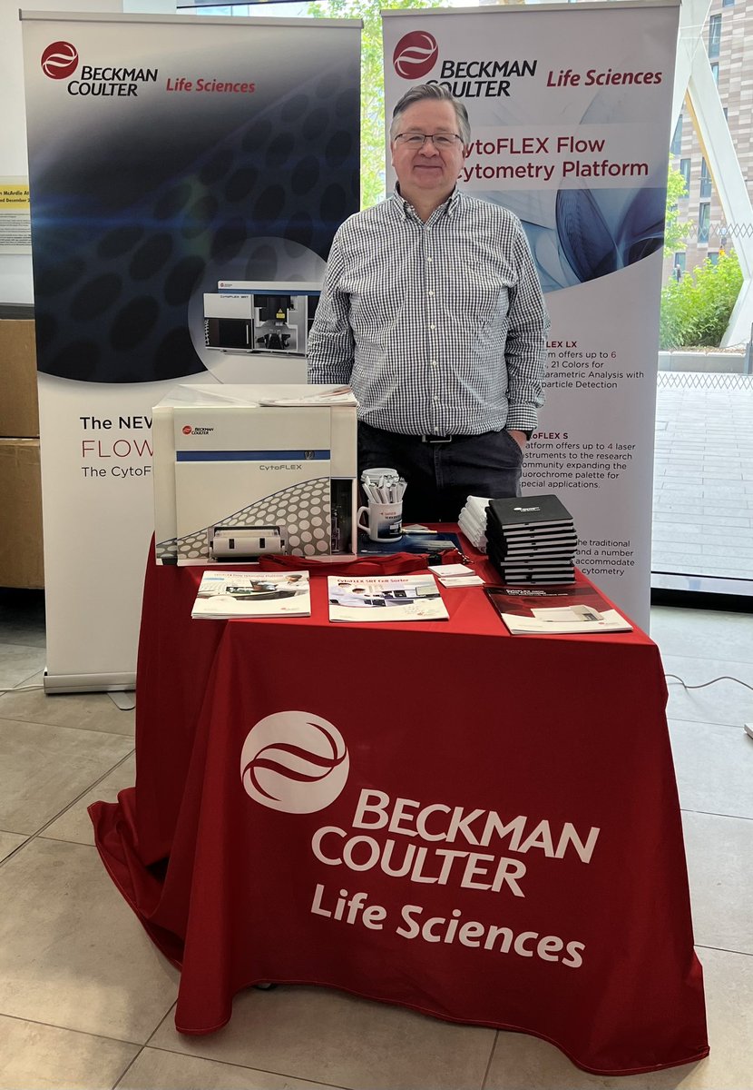 DavidKivlichan's tweet image. The @BCILifeSciences standing is all set up and ready to go at the @Bionow #biofocus2024 event in @newcastlehelix Drop by to chat all things Flow Cytometry!
#flowcytometry #cellsorting #extracellularvesicles #centrifuge #genomics #liquidhanding
