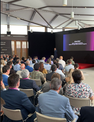 AtosES's tweet photo. Atos asistió ayer al #AppWorld2024 para descubrir detalles sobre la estrategia de canal de @F5 y las oportunidades que se abren en el mercado para sus partners, en la era de la #IA. 🚀 
#DistributedCloud, #NGINX https://t.co/9493aetihU
