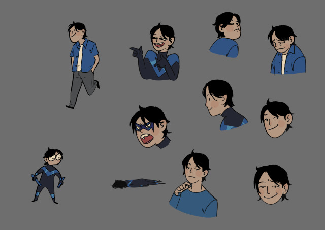 #Dickgrayson
#Batfam 
#nightwing 
#dc 
#batman 
#digitalart