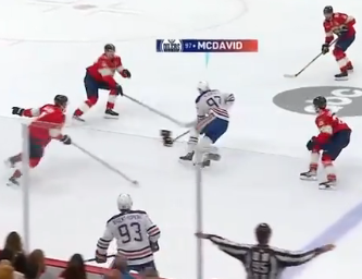 zjlaing's tweet image. this ended with an oilers goal.