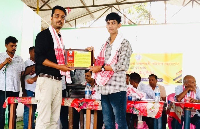 jishanjangam's tweet image. Participated in a felicitation programme of meritorius students as a chief guest