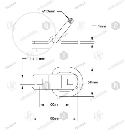 ukratchetstrap's tweet image. LR2 Lashing Ring with Cleat (2.5 tonne) for just £3.99 (ex VAT).

Buy online here: ukratchetstraps.com/products/lr2-l… 

#ratchetstraps #secureloads