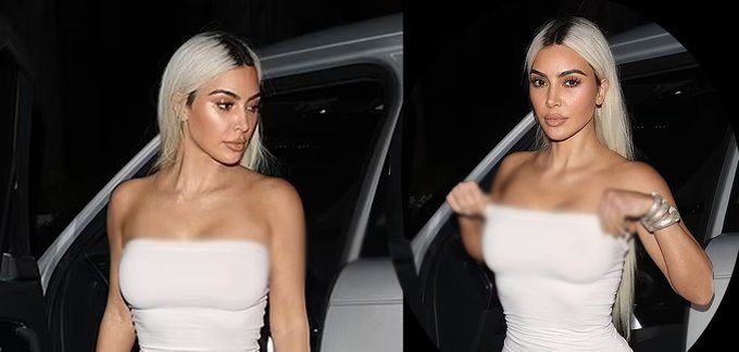 Kim Kardashian Flaunts Signature Curves in Strapless Dress Amid Kanye West's Absence from Daughter North's Birthday and Father's Day Celebrations in Italy