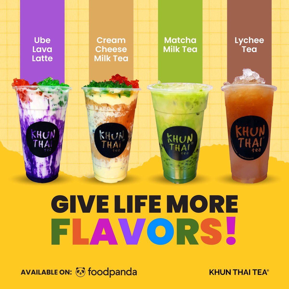 khunthaitea1's tweet photo. Give life more flavors with Khun Thai Tea! 🌟✨ Each sip is a journey of delightful tastes that awaken your senses and brighten your day. Discover the magic in every cup and make every moment flavorful. 🍹💫
#khunthaiteaphilippines #khunthaitea #foodieph https://t.co/RqXZLlC7wv