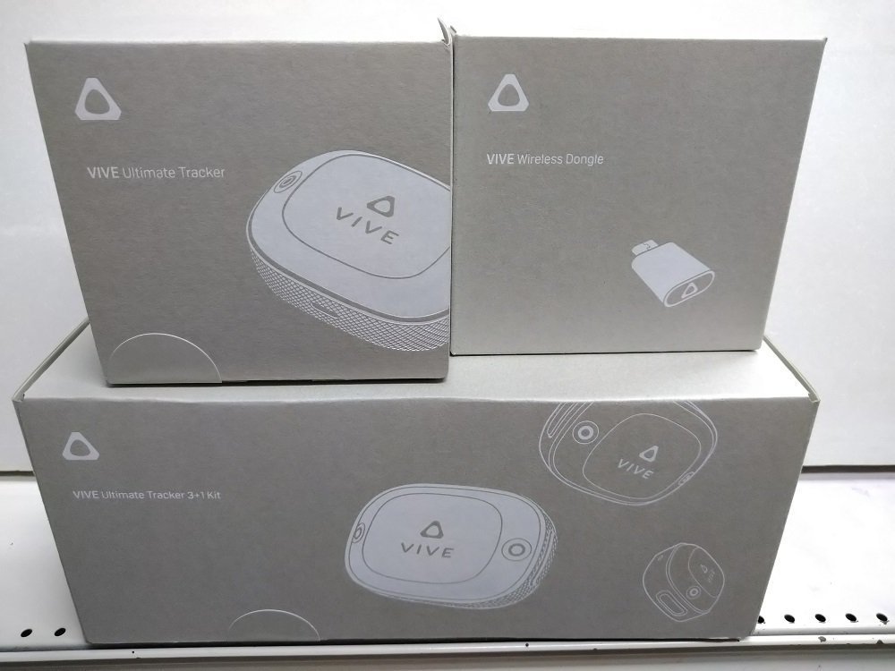 VIVE Ultimate Tracker 3個+ドングル