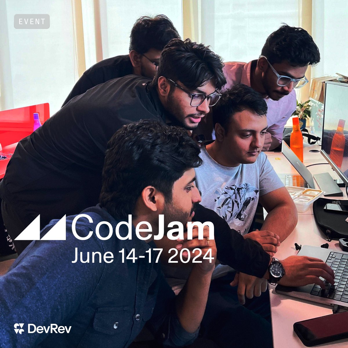 devrev's tweet image. Code ninjas assembled 🥷
The latest #CodeJam Spring edition brought out the inner coding gurus in all of us! 

Inspired by #AgentOS, we hosted an internal hackathon to put everyone&apos;s skills to the test. 

Teams of up to four code warriors assembled and tackled some exciting…