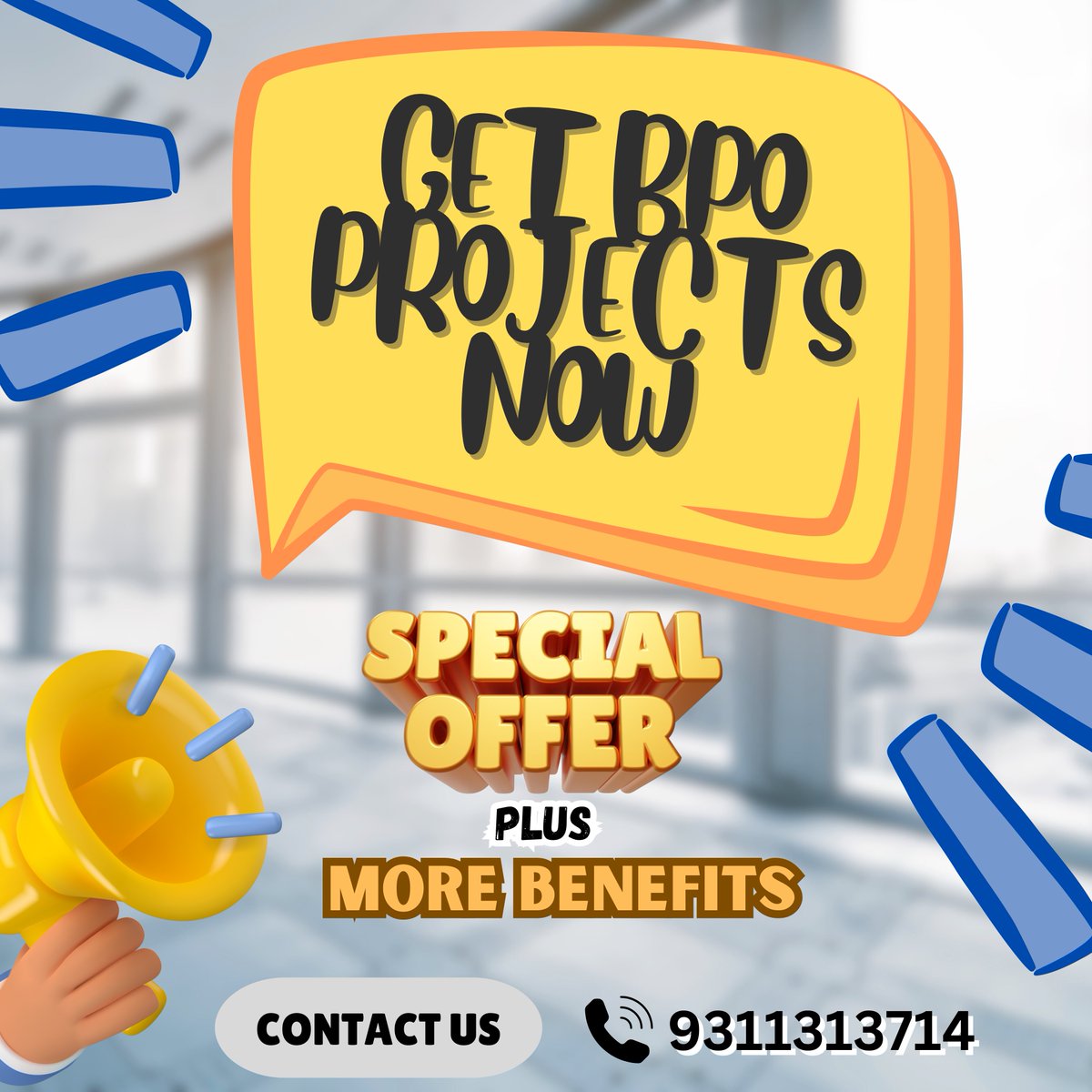Kunal92006's tweet photo. Unlock your business potential! Secure top BPO projects now with our expert solutions. Elevate efficiency and drive growth. Contact us today for unbeatable deals.
Call us: 9311313714
#bpo #bpoprojects #dataentryprojects #nonvoiceprojects #formfillingprojects #morebenefits #offers https://t.co/cqi9slnuPr