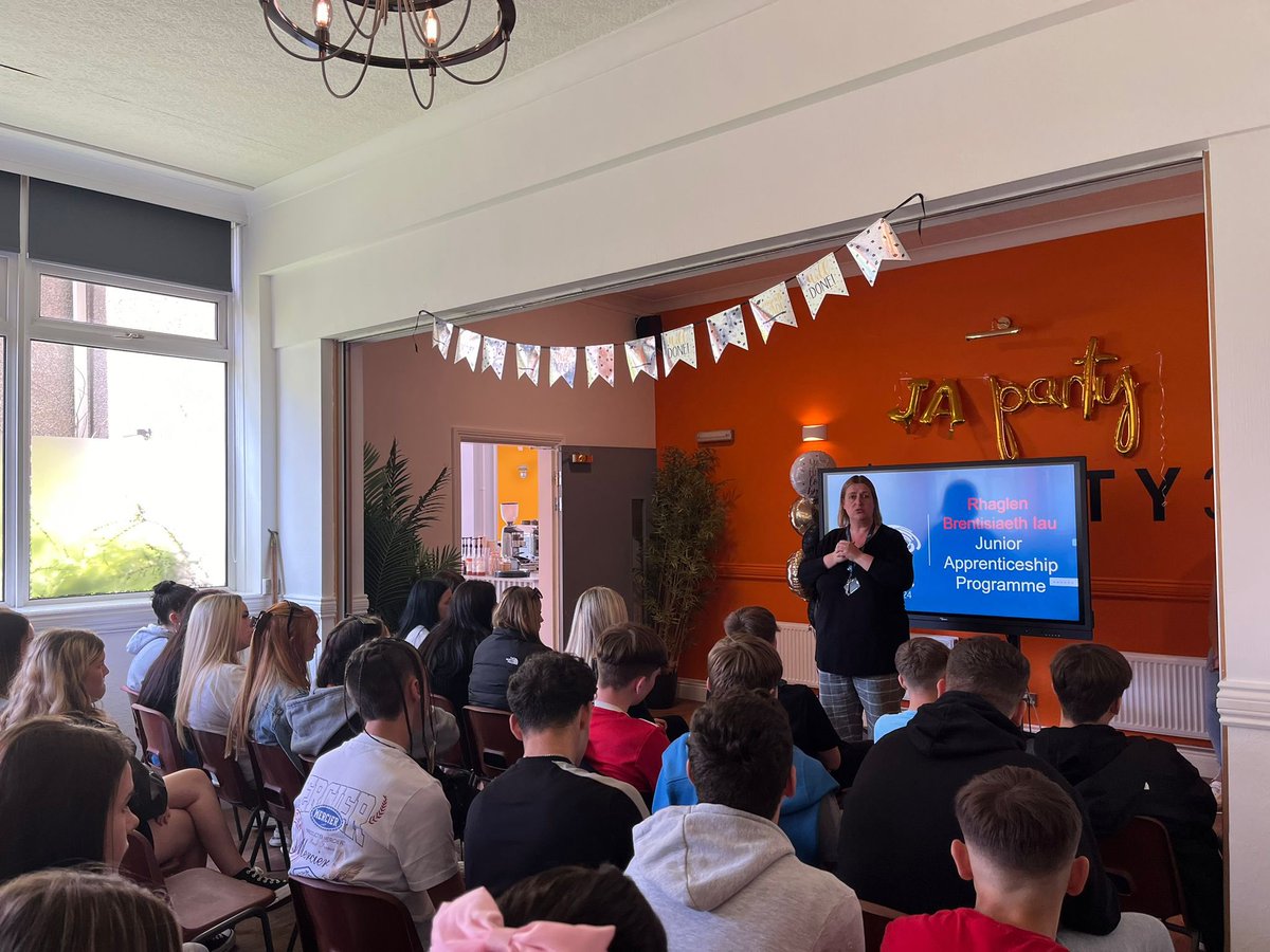 Viv Buckley (she/her) (@vivbuckley) on Twitter photo The <a href="/BridgendCollege/">Coleg Penybont | Bridgend College</a> Junior Apprentices had a well deserved Graduation Party yesterday at #Bwyty31 celebrating their incredible achievements this year. This programme is education at its best. Beyond #proud of the staff and students involved. The <a href="/BridgendCollege/">Coleg Penybont | Bridgend College</a> Junior Apprentices had a well deserved Graduation Party yesterday at #Bwyty31 celebrating their incredible achievements this year. This programme is education at its best. Beyond #proud of the staff and students involved.