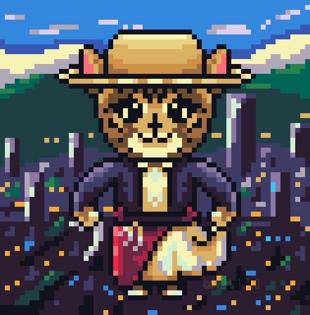 noescapemango's tweet photo. PIXELEANDO CATS OF THE WORLD - "Chilean catt"
@NftShowroom
#hive #hiveengine #ecency #digitalart #desing #designer #diseรฑadoresgraficos #ilustracion #blockchain #nft #artista #NFTartists #chile
https://t.co/vJyQVIjw6w https://t.co/PTWZqsEoTH