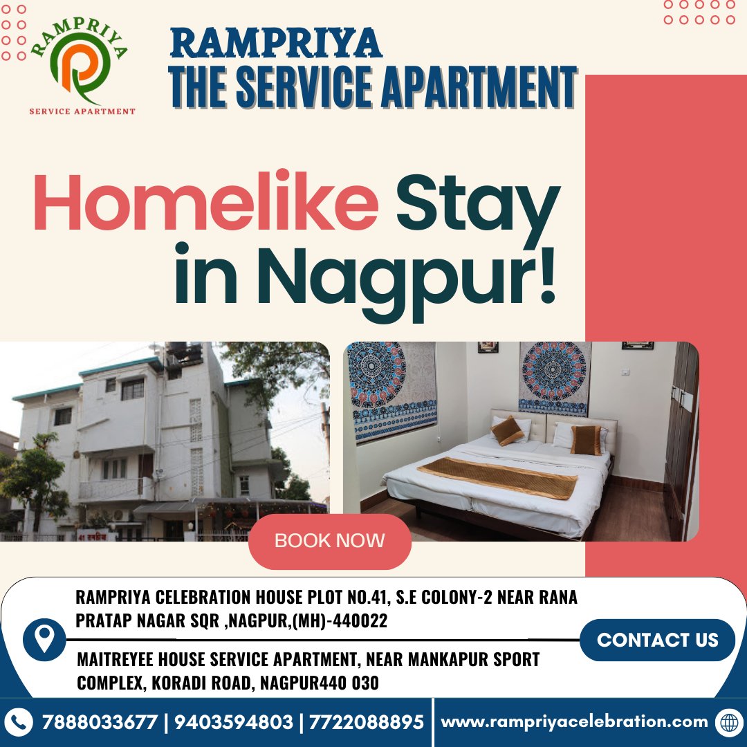 rampriyaceleb's tweet photo. Homelike stay in Nagpur!

Discover our professional PG apartments and experience unparalleled comfort.

Book your stay now and feel right at home!

#NagpurStay #PGApartments #BookNow #HomelikeComfort #nagpur https://t.co/V95s1qLJte