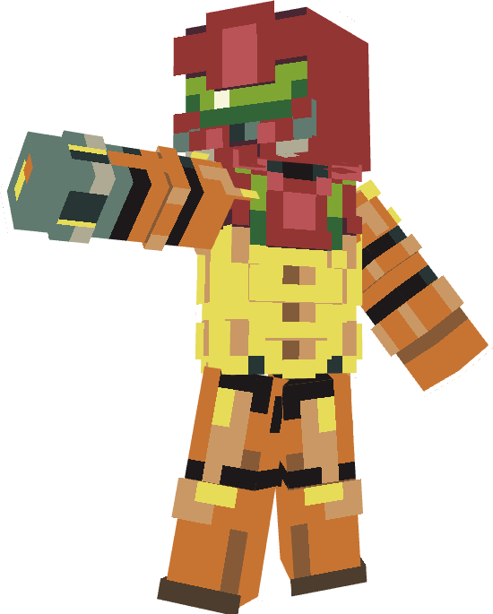 SSkywalker12's tweet photo. this probably took more than 20 min, I did it in between rounds of Fortnite, but in honor of the nintendo direct today, I made Samus!
#skinspeedrun #magicolor16 #minecraft #blockbench #metroid #samus https://t.co/SgPwWWyqhn