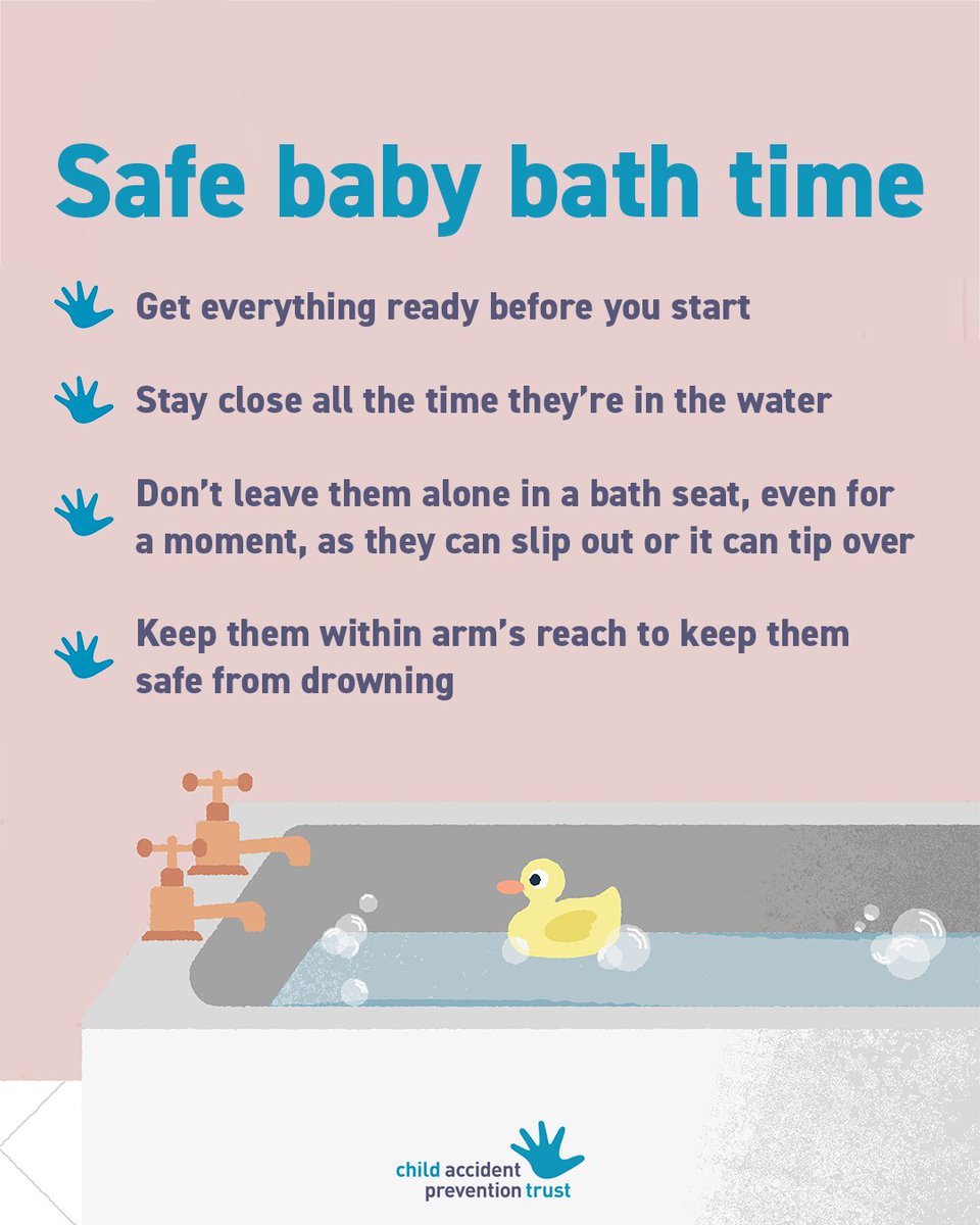 It’s scary to think about but babies and small children mostly drown at home in the bath or in the garden, in just a few cm of water.

That's why our key message is to keep babies in arms’ reach in water.

Learn more: capt.org.uk/drowning/ 

#DrowningPreventionWeek #DPW