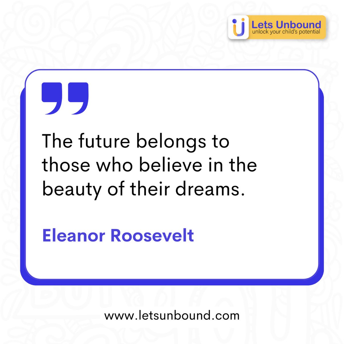 LetsUnbound's tweet photo. Never stop dreaming, never stop believing. The best is yet to come! 💫✨
.
.
.
.
.
.
.
.
#educationmotivation #motivation https://t.co/F1cqj3Ru0x