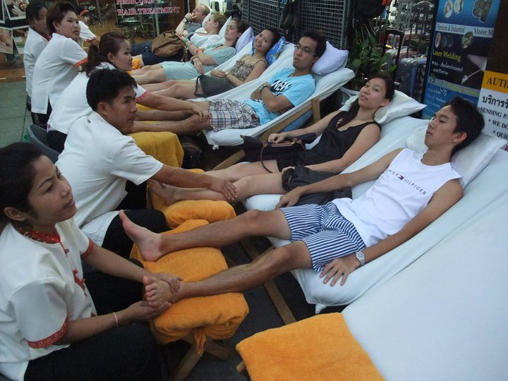 Bangkok (Thailand) is one of my favourite places to get a cheap and good foot massage!

Especially after a whole day of eating, shopping, and sight-seeing. 😄👍🏻
 
My full travel log: synapsetrading.com/travel-log/