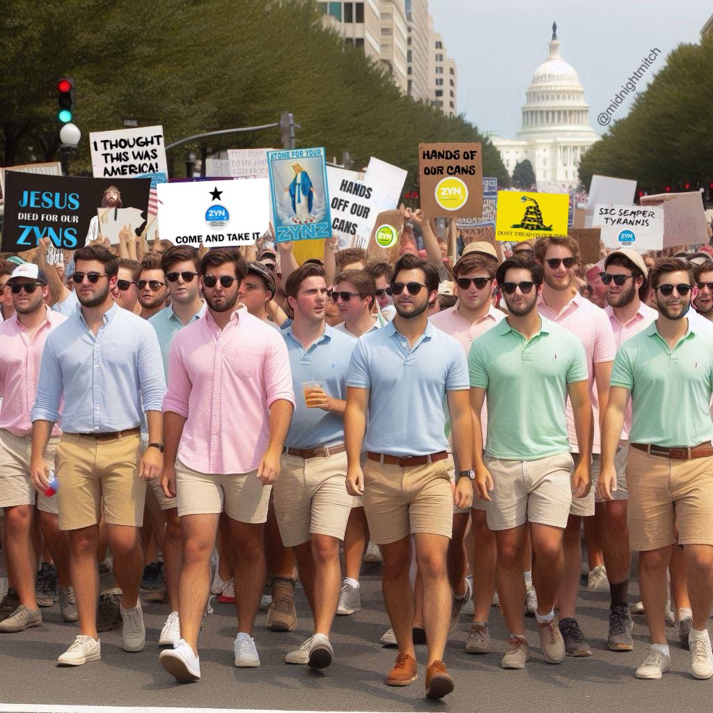 Prisonmitch's tweet image. Washington D.C. tomorrow when you ban Zyns