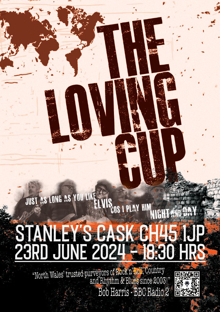 This Sunday…get warmed up before the footie #countrymusic #rocknroll