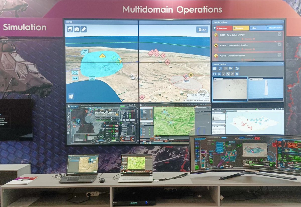 Crimson (@crimson_csgroup) on Twitter photo Crimson puts on a show with a complex scenario and multi-domain response at <a href="/cogeseurosatory/">Eurosatory</a>
Meet the team at the <a href="/SopraSteria/">Sopra Steria</a> stall K-127, Hall 5A, Paris Villepinte
#crimson_eu #multidomain #operations Crimson puts on a show with a complex scenario and multi-domain response at <a href="/cogeseurosatory/">Eurosatory</a>
Meet the team at the <a href="/SopraSteria/">Sopra Steria</a> stall K-127, Hall 5A, Paris Villepinte
#crimson_eu #multidomain #operations